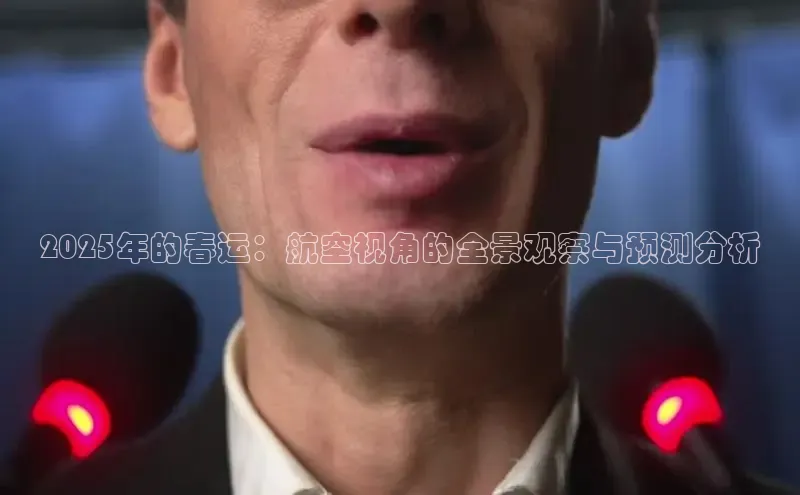 2025年的春运：航空视角的全景观察与预测分析