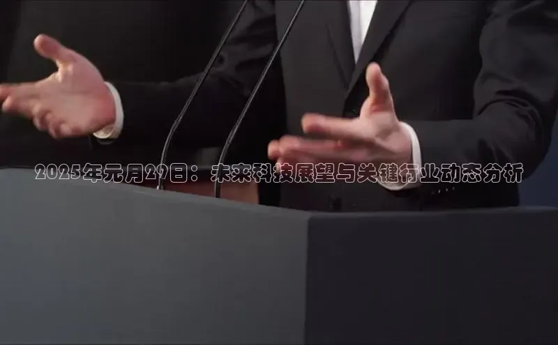2025年元月29日：未来科技展望与关键行业动态分析
